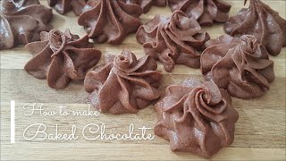 Easy Baked Chocolate Recipe - only 2 ingredients! by Y's Style Kitchen 453 views 1 year ago 2 minutes, 13 seconds