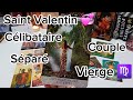 Saint Valentin 💞  Vierge ♍️  Couple  - Célibataire  - Séparé  - quel est ton message ?