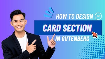02. Design the Cards section in Gutenberg Editor | Copy Paste Premade Layout | Gutenlayouts