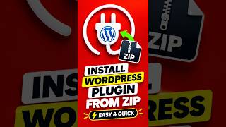 Install WordPress Plugin from ZIP | Easy & Quick