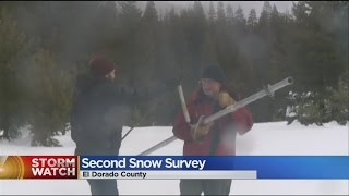 Sierra Snowpack Measures At 173 Percent Of Average
