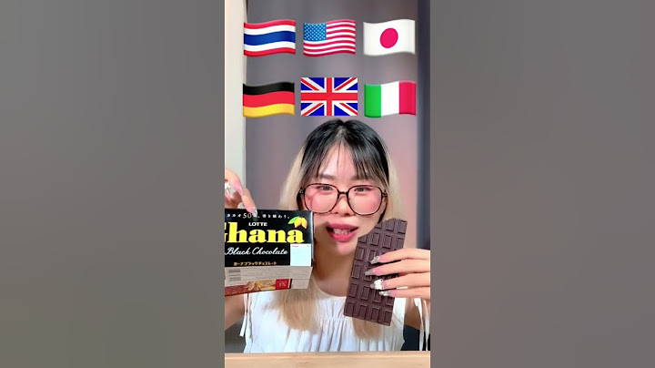 กินช้อคโกแลตแต่ละประเทศ🍫#pingpantira #ผิงกินอาหาร