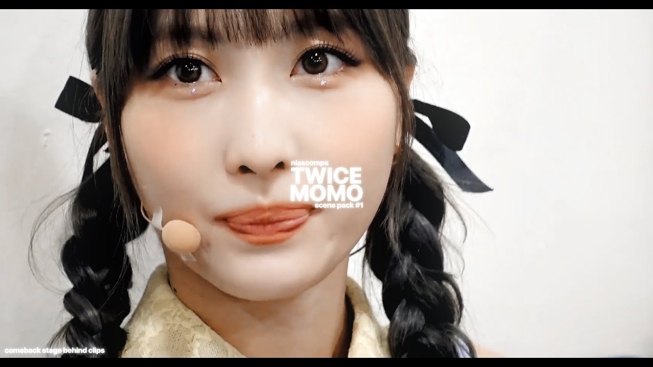 twice | momo stage behind clips