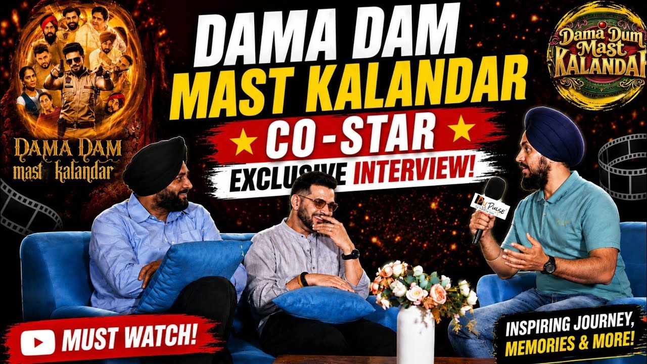 Comic Singh ਨੇ Movie ਦੇ Paise ਕਿਉਂ ਨਹੀਂ ਲਏ? 😱 | Dama Dam Mast Kalandar | Star Cast Interview