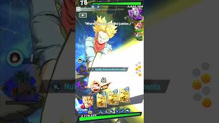Trunks🗡️ vs Zamasu😈 (Absolute Cinema✋🏻😳🤚🏻) | Dragon Ball Legends #dblegends #dbl #shorts