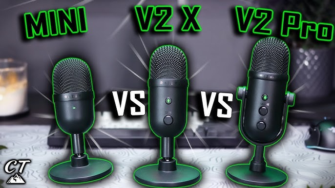 USB Condenser Microphone - Razer Seiren V2 X