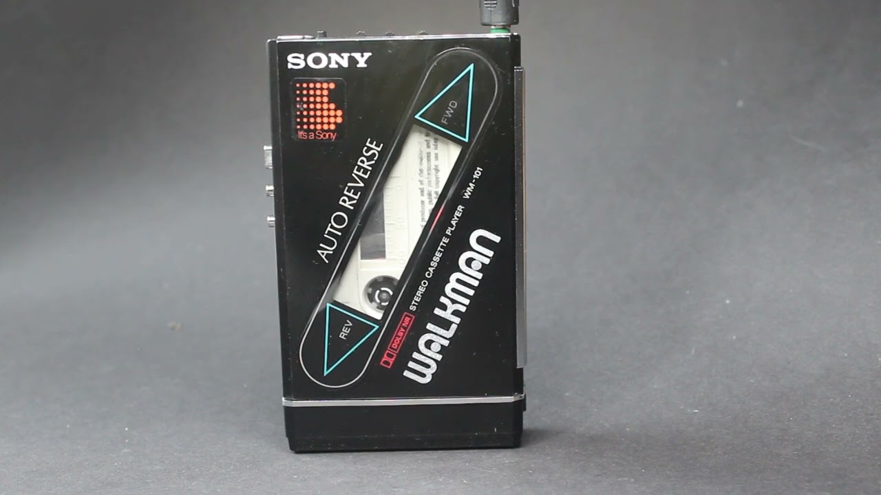 Sony Walkman WM-101 - YouTube