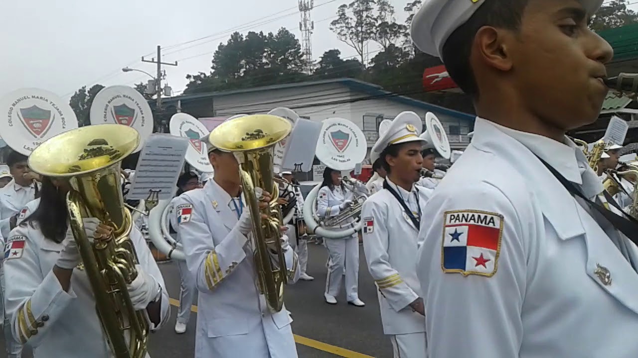 Colegio Manuel Maria Tejada Roca. Parada de las flores,Volcan, chiriqui 2018