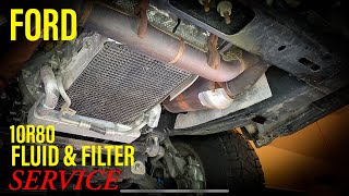 Ford 10R80 Transmission Complete Fluid & Filter Service (Tips and Tricks)