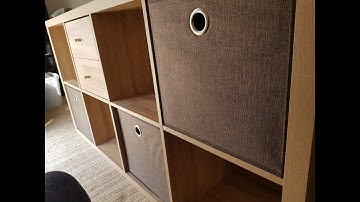 Assembling Clever Cube storage unit from Bunnings