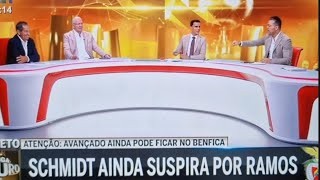 José Calado , tirou o microfone, Amaral mandou-o embora  CMTV  LIGA DE OURO 1/9/2026