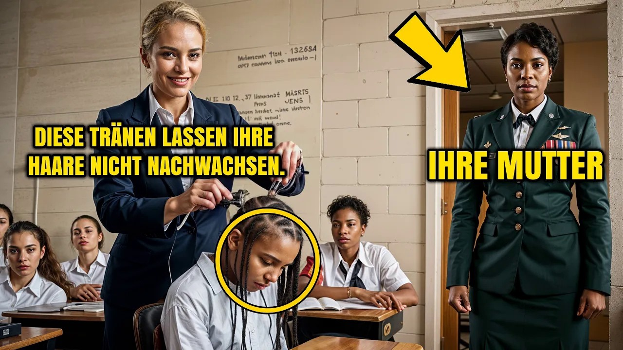 Une enseignante rase la tête d'une élève noire, puis reste figée en voyant sa mère arriver