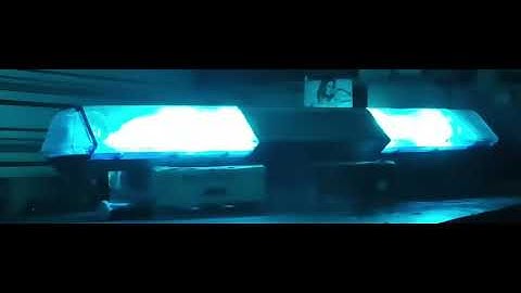 Ghostbusters lightbar / Code 3 XL / Beacon blue lightbar