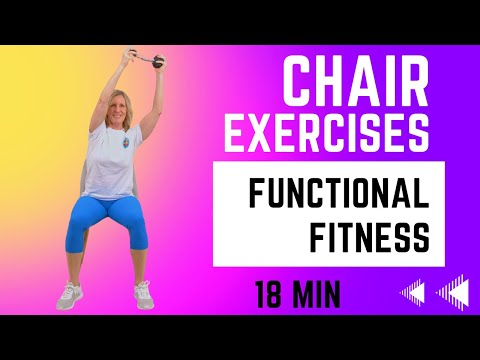 Chair Exercises for Seniors focusing on Daily Functional Fitness