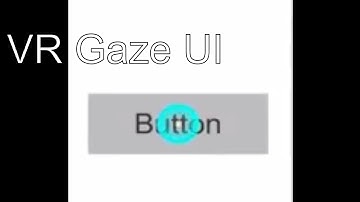 VR Gaze UI for Unity Canvas - Unity Asset [Free]