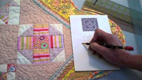 TEMPLATES -- Rough Draft of Block (#3 of 7 videos) - LearnHowToQuilt.com BEGINNER BASICS