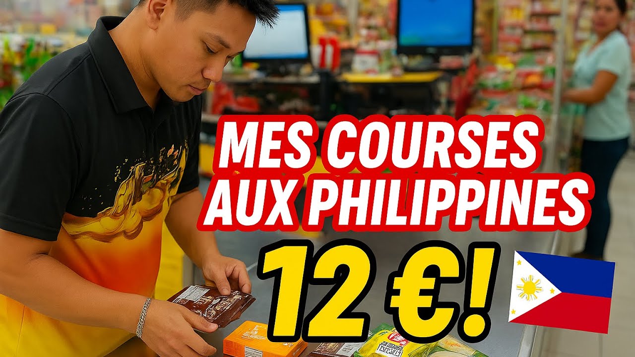 COURSES aux PHILIPPINES : Incroyables différences avec la France dans ce SUPERMARCHÉ !