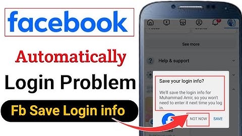 Facebook Auto Login Ko Kaise Band Kare||How To Remove Auto Login In Facebook On Android