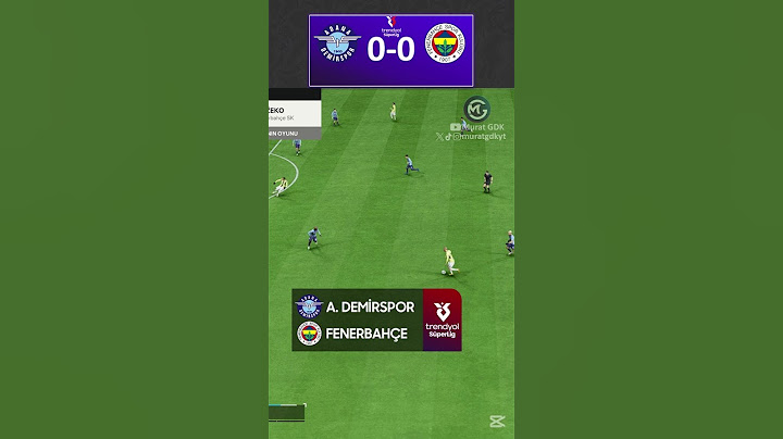 Adana Demirspor Fenerbahçe / Süper Lig 20. Hafta / #fenerbahçe #fb #fc25