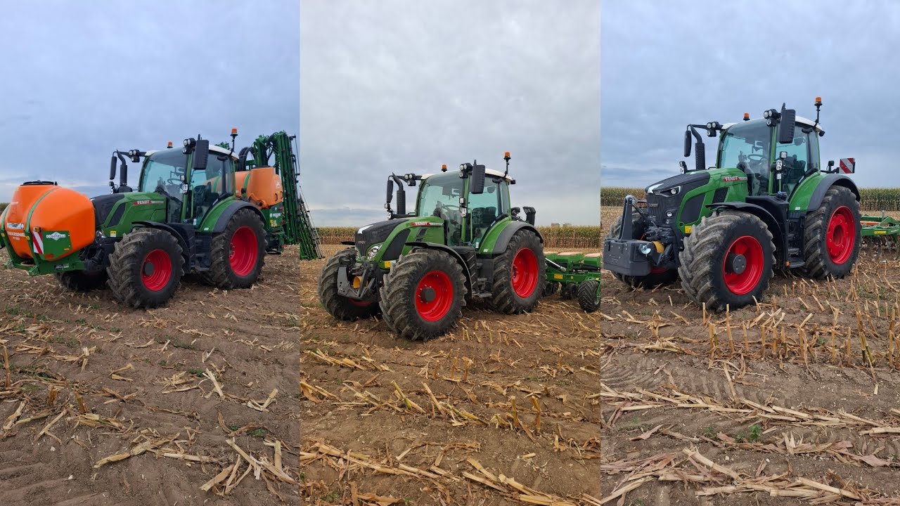 Team work in campo con Fendt 314, 516 e 620 Vario – Lavoro di squadra Fendt ( Rubrica Fendt)