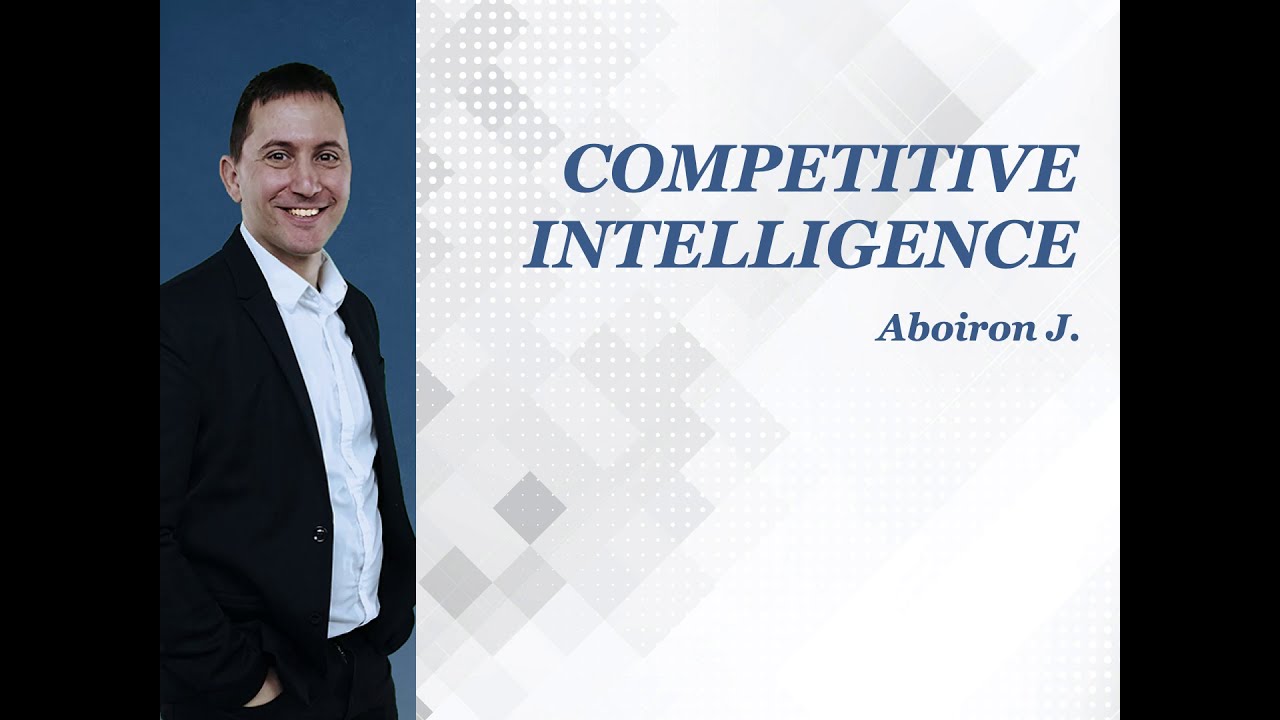 Competitive Intelligence - YouTube