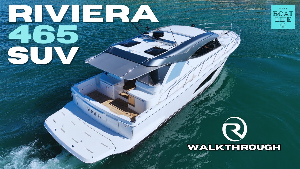 Aussie ALTERNATIVE to a day boat? Riviera 465 SUV - Part 1