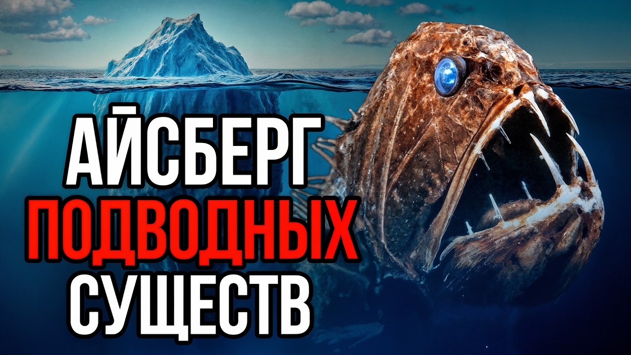 Айсберг СТРАШНЫХ подводных существ