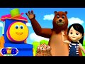 Bear Went Over The Mountain + More Baby Songs & Cartoon Videos by Bob The Train