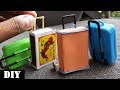 Rolling Luggage Toy for kids | Easy Miniature Furniture DIY