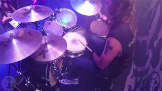 ENTOMBED A.D.@Waiting For Death-Olle Dahlstedt-live in Poland 2016 (Drum Cam)