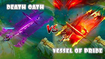 Benedetta Death Oath VS Vessel of Pride Skin Comparison