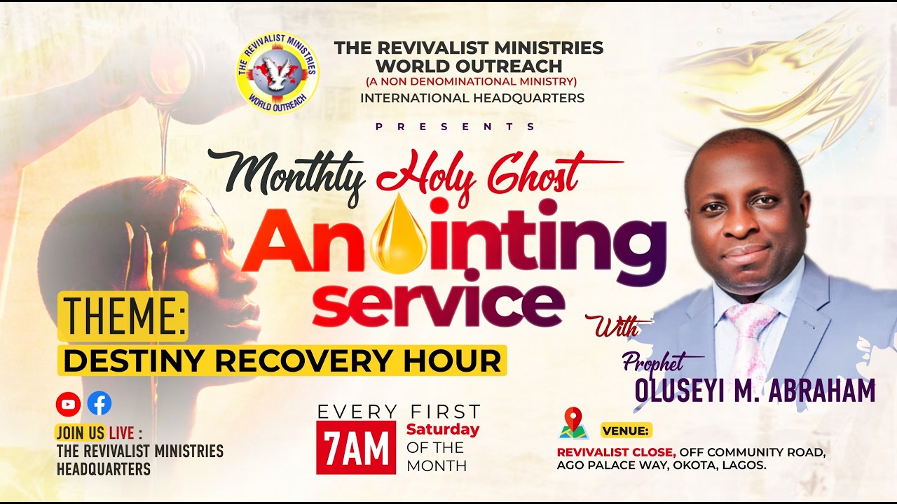 DESTINY RECOVERY HOUR WITH PROPHET OLUSEYI M. ABRAHAM