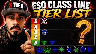 ESO PvP - Ranking EVERY Class! Ultimate PvP Tier List (Update 50)