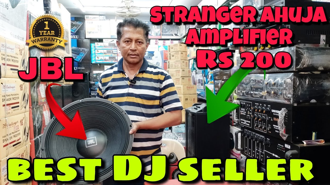 Kolkata DJ Market Vlog 2022 Best DJ Shop Chandni Market DJ Market