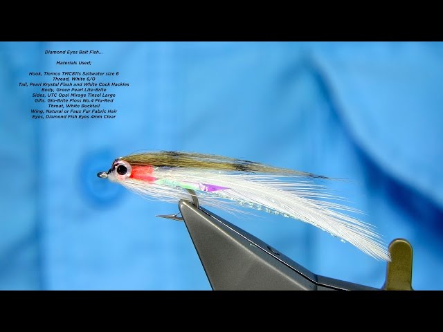 Tying a Small Bait Fish Pattern with Davie McPhail 