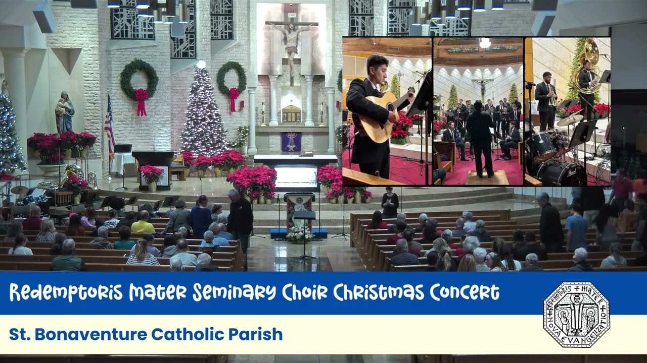 Redemptoris Mater Seminary Christmas Concert, Monday, December 22, 2025, 7 PM