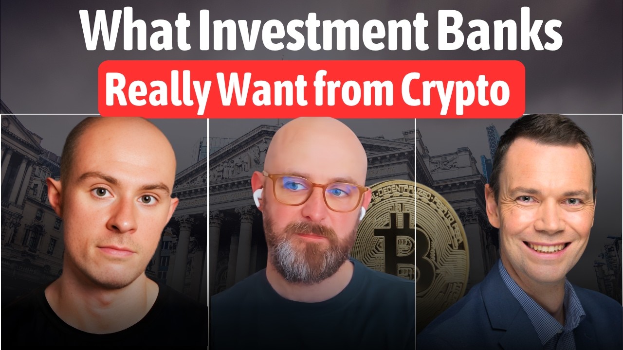 What Investment Banks Are Planning With Crypto....