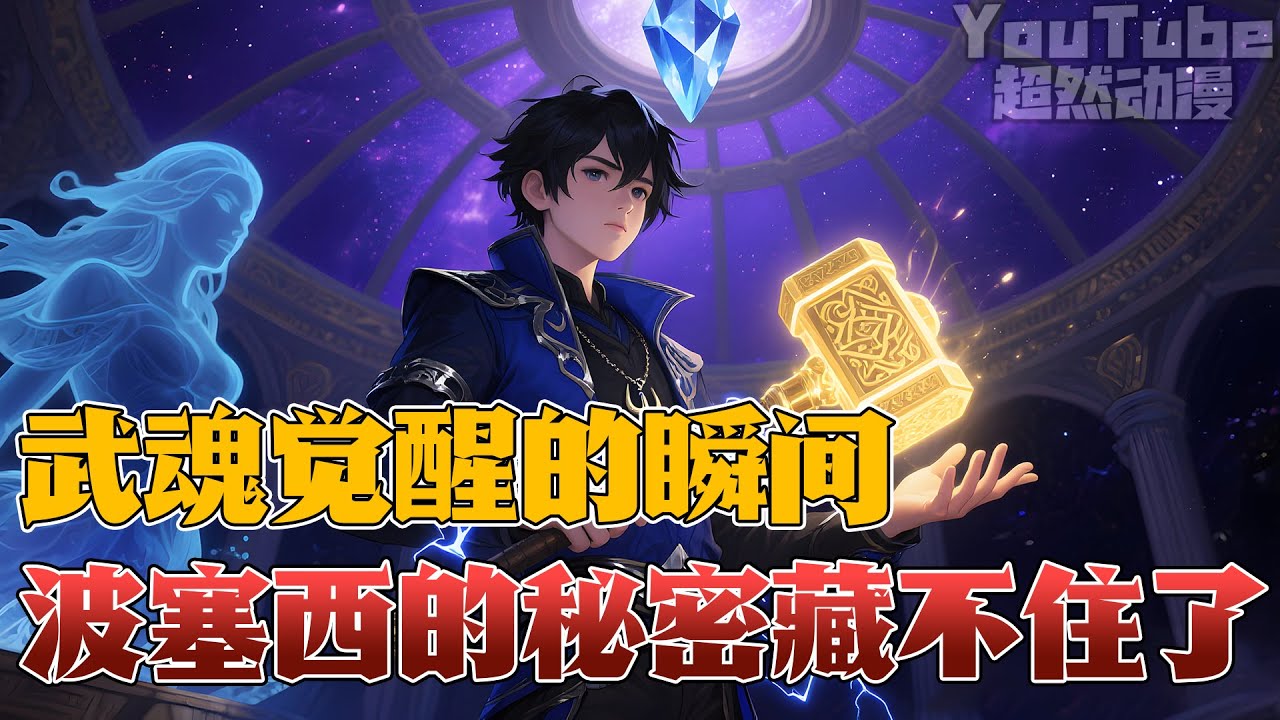 🔥大家好，我叫波风，是个有母无父孩子。我的母亲是世间三大绝世斗罗的波塞西，而我却不知父亲是谁。为解开谜题，在我左手昊天锤觉醒的瞬间，我决定闯入斗罗大陆，解开身世之谜！#穿越 #斗罗 #超燃漫画