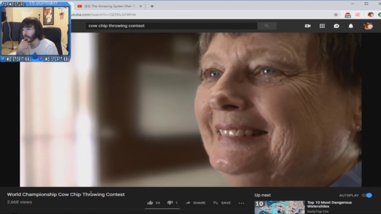 Penguinz0 Reacts to Cow Shit Throwing Competition FULL VIDEO  I   Cow Ship Throwing Contest