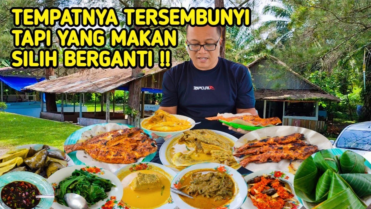 WALAU TERSEMBUNYI TAPI RAMAI YANG DATANG MENIKMATI MASAKAN MINANG YANG LEZAT!!