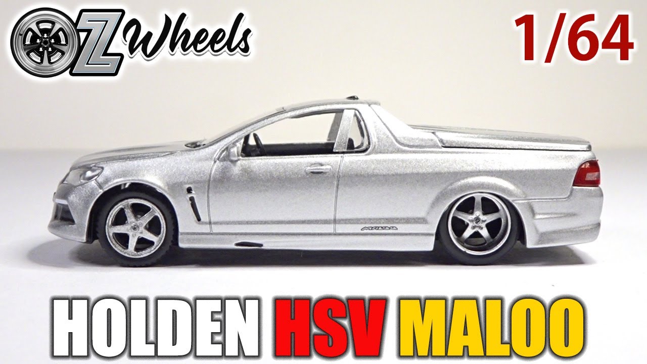 Unboxing Oz Wheels Holden HSV Maloo ホールデン HSV マルー 1:64