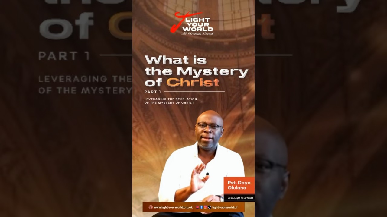 WHAT IS THE MYSTERY OF CHRIST - PART 1 - (EXCERPT 1) #shorts - YouTube