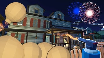 I Filled a House with FIREWORK NUKES! - Fireworks Mania Mod Gameplay