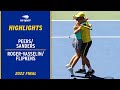 Peers/Sanders vs. Roger-Vasselin/Flipkens Highlights | 2022 US Open Final