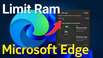 🔥 How To Limit RAM Usage in Microsoft Edge | Speed Up Your PC Fast