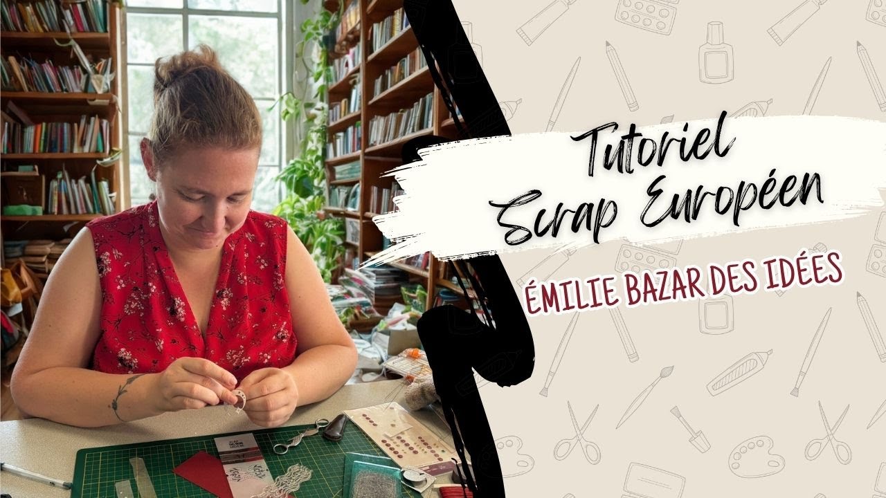 Haul Scrapbooking & Tutoriel Scrap Européen gabarit Liverpool #azza