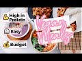 VEGAN EASY HIGH PROTEIN MEAL IDEAS | Training Tip Tuesday #9