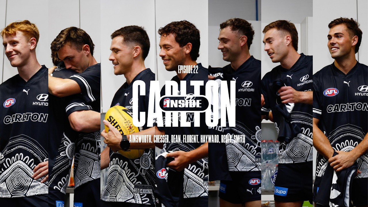 Inside Carlton | Follow along with our SEVEN Navy Blue debuts