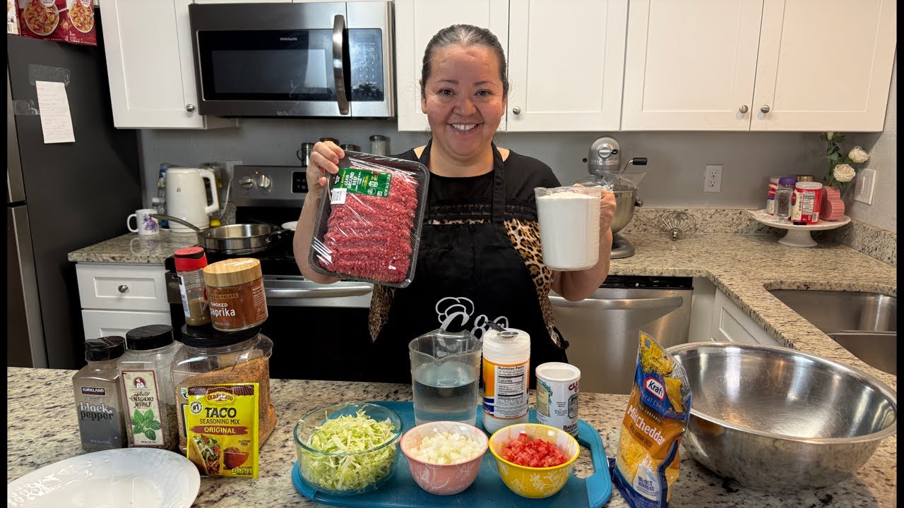 Taco 🌮 Navajo comida Nativa 🔴😍🤗