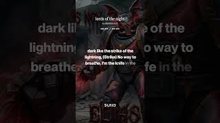 warhammer 40k music night lords Elias lords of the night